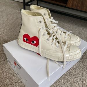Comme des Garcons PLAY x Converse Chuck Taylor